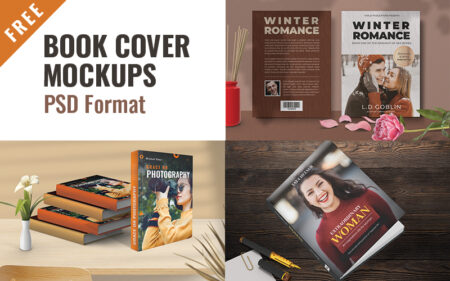 Collage Of Free Book Cover Mockups