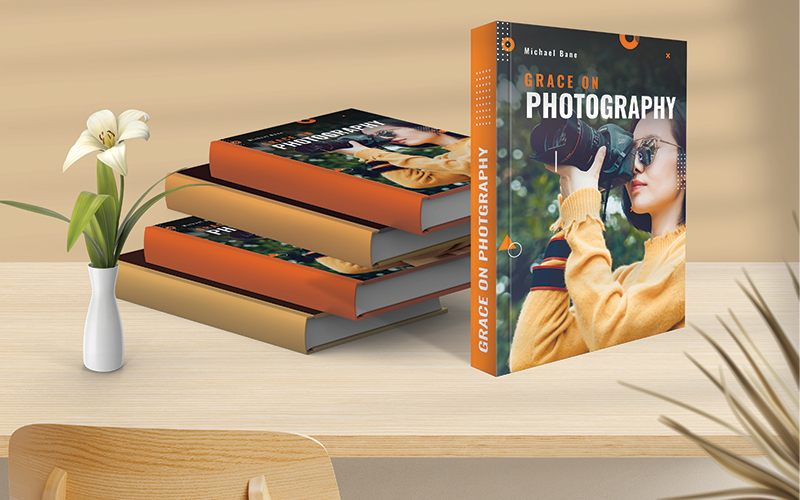 3 Book Cover Mockup Templates