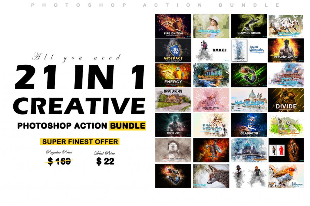 Photoshop Actions Bundle