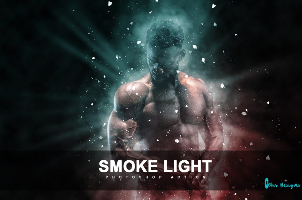 Smoke Light Photoshop Actions Bundle