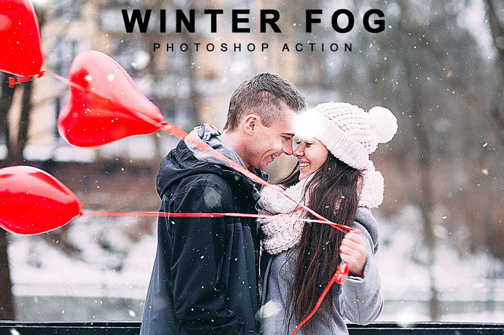 Winter Fog Photoshop Actions Bundle