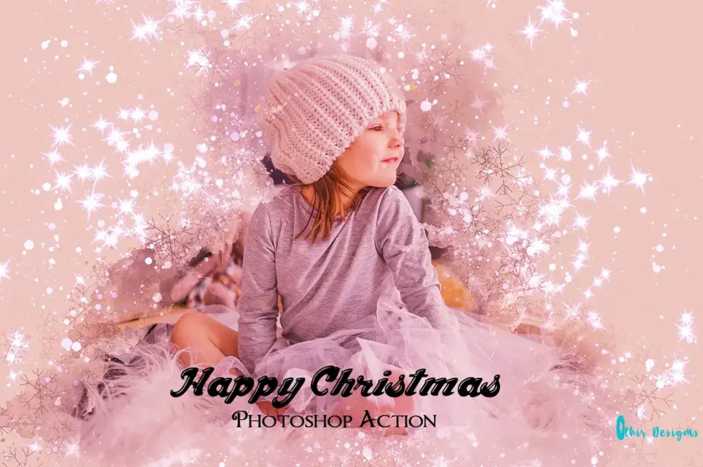 Happy Christmas Photoshop Actions Bundle