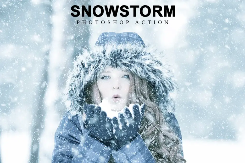 Snowstorm Photoshop Actions Bundle