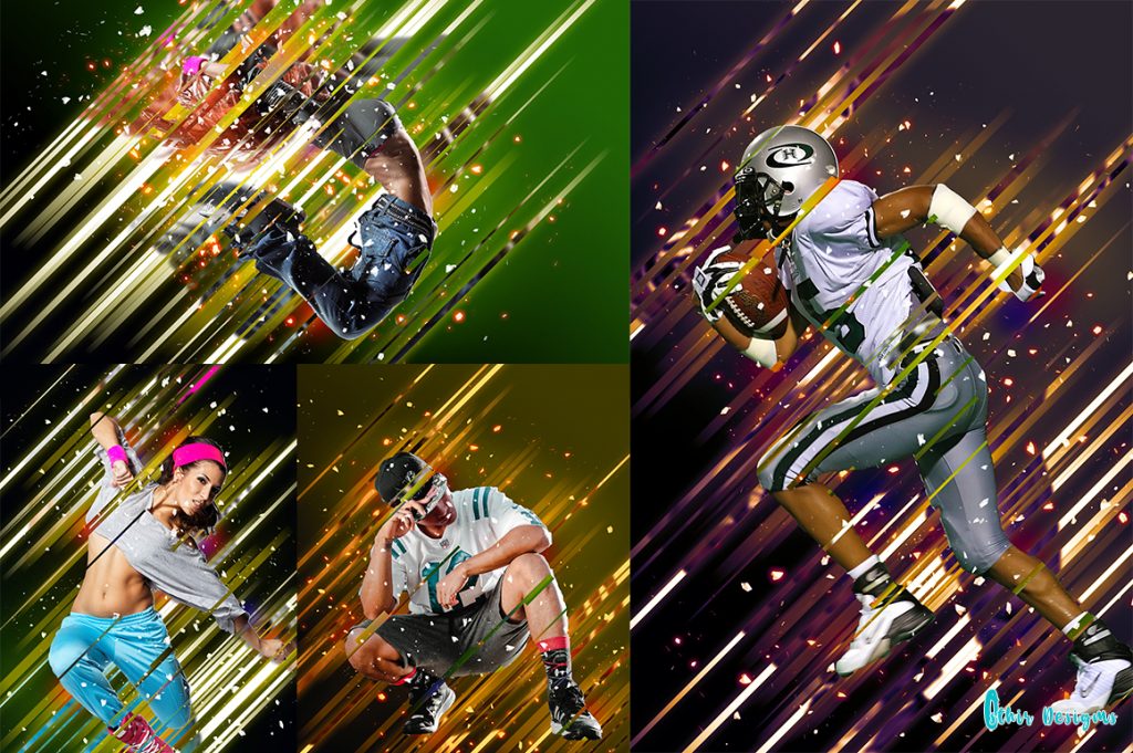 Before After Glowing Smoke PS Action