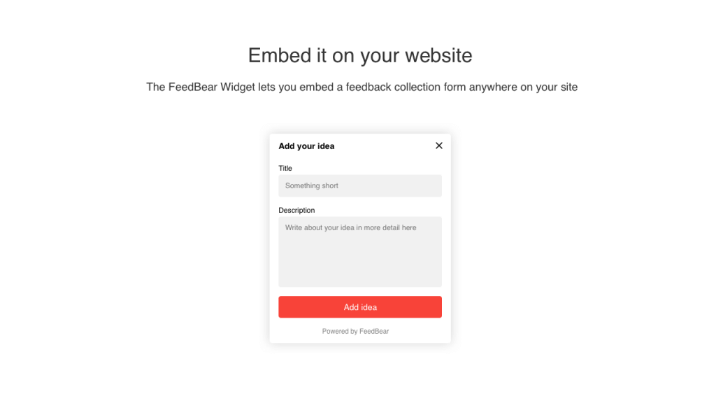 Feedbear