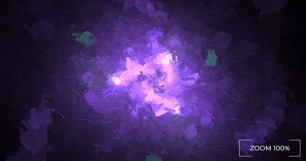 Starry cosmos scene background