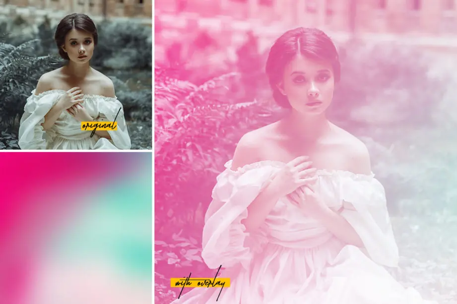 Grunge overlay applied from the 12000+ Bundle
