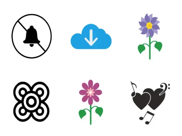 No Ring, Flower Premium vector Graphics