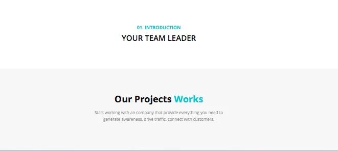 Website header templates in the multipurpose website templates