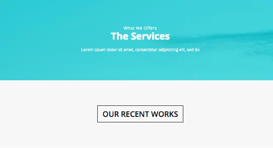 website templates for services offered