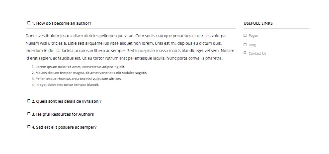 website templates for body of the web page