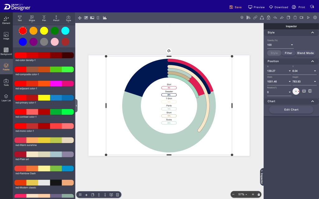 Graph Editor Feature of Drawtify