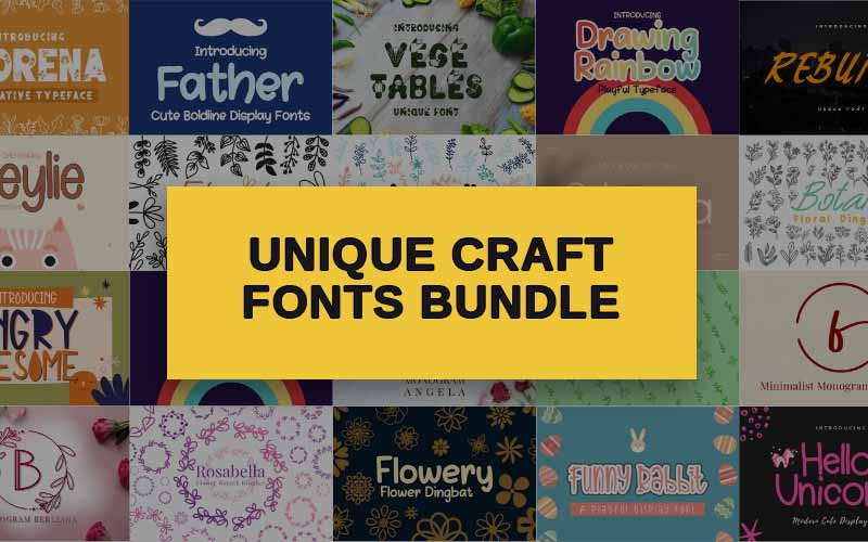 Craft Fonts