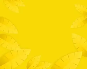 pretty yellow background with leaf pattern