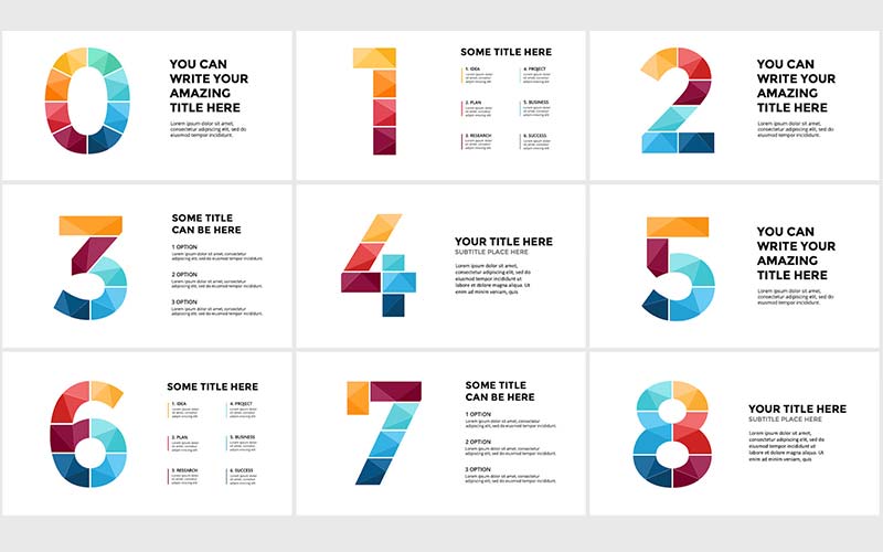 Infographic templates