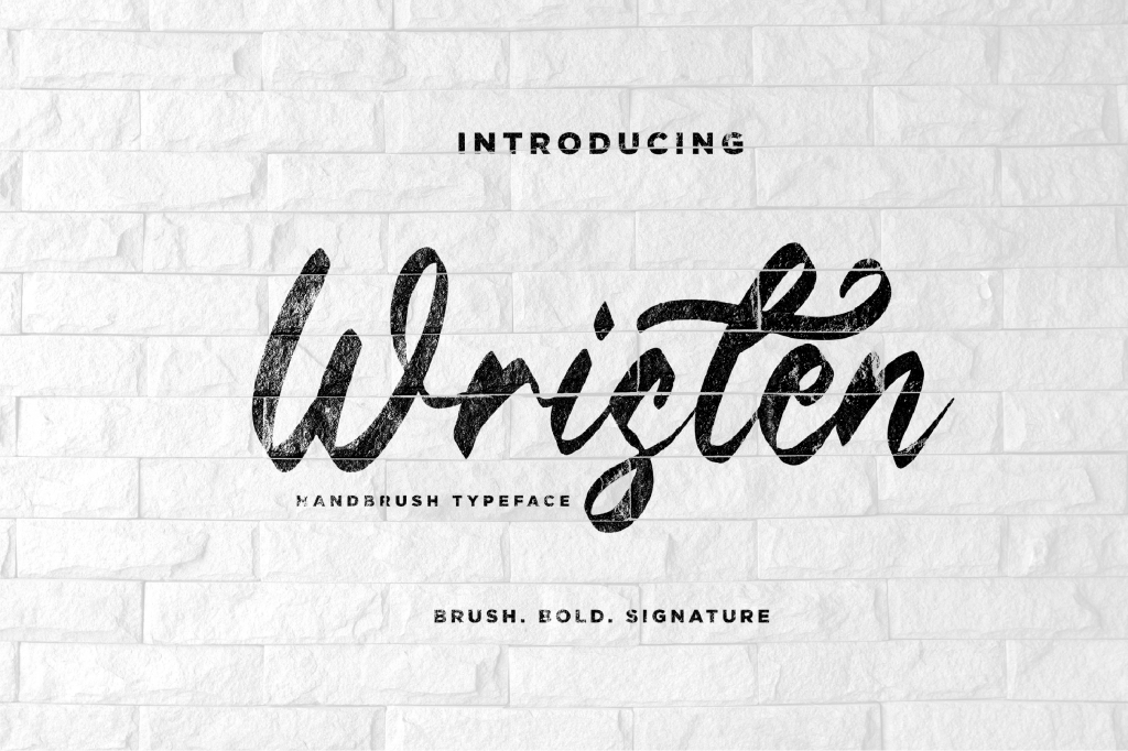Wristen font style