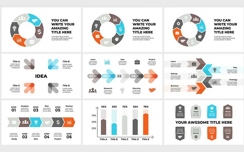 Infographic templates