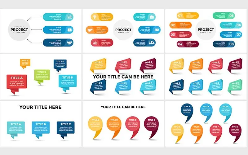 Infographic templates