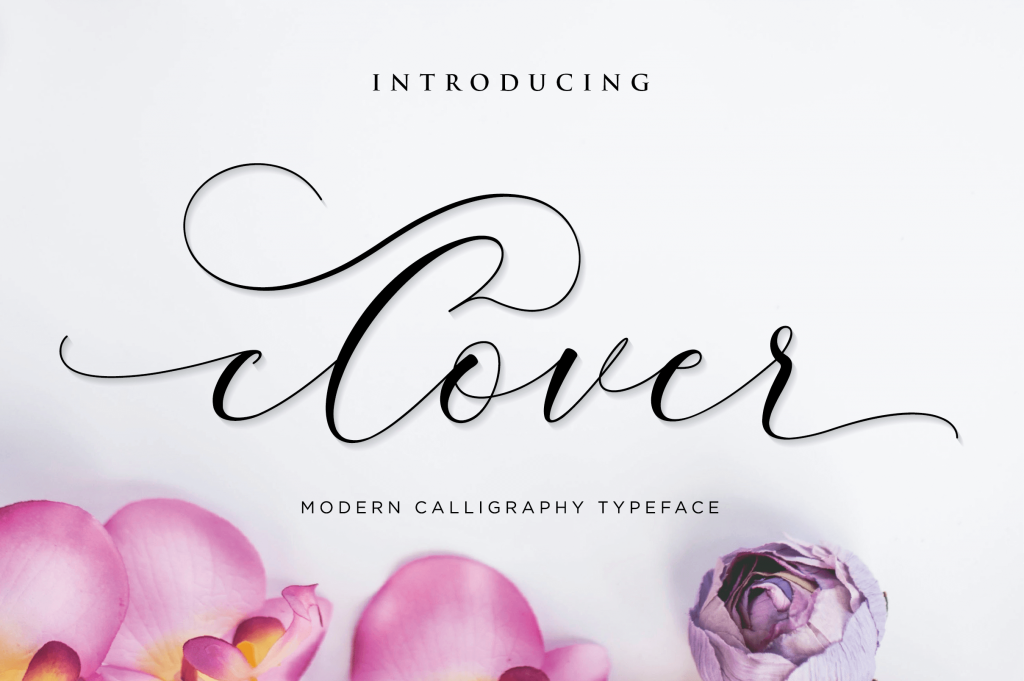 Clover font style