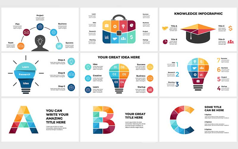 Infographic templates