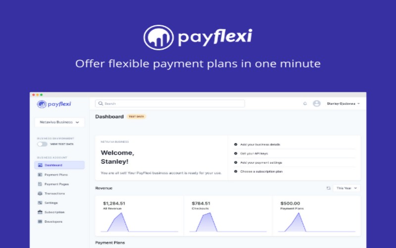 Flexible payments infrastructure for your business