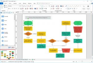 MyDraw - Diagramming software workflow diagram