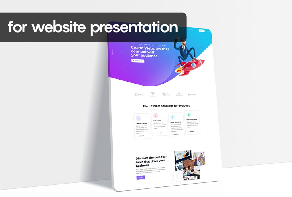 presentation mockup