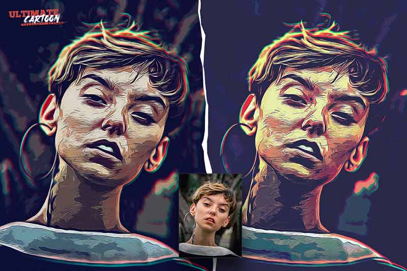 5-Ultimate-Cartoon-Photoshop-Action