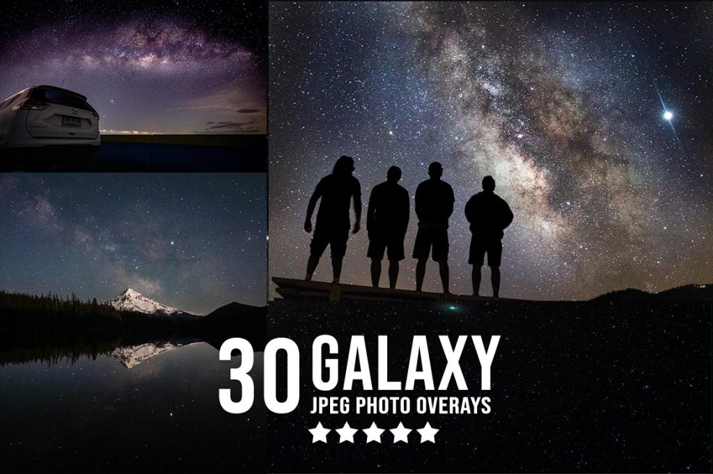 Galaxy jpeg photoshop overlays