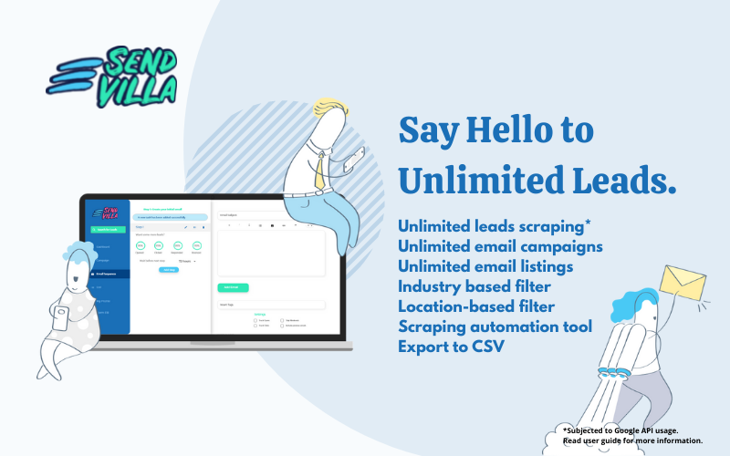 sendvilla lead generation