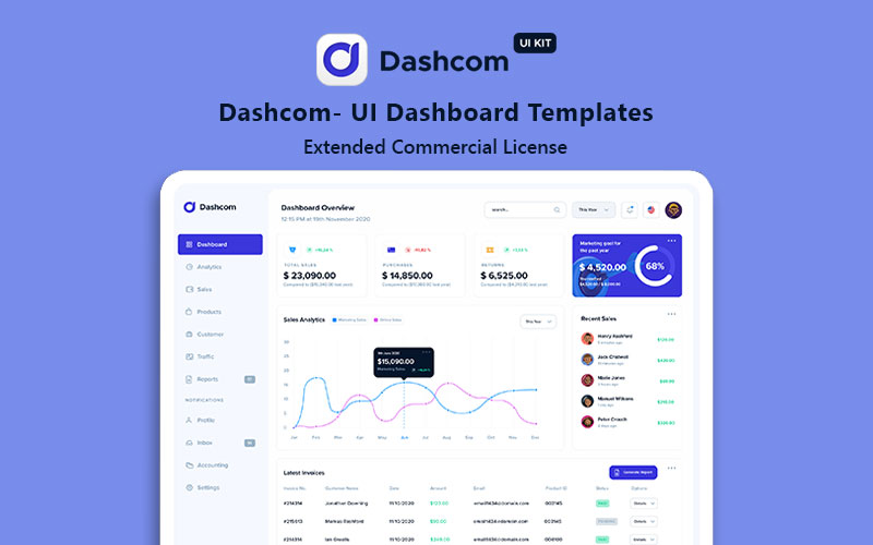 dashboard templates