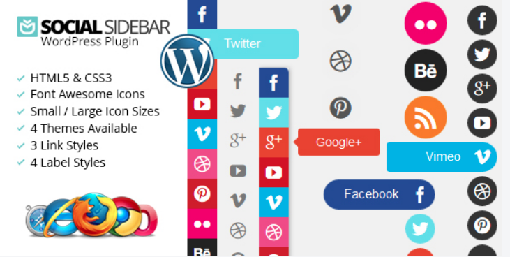 Social Sidebar WordPress Plugin