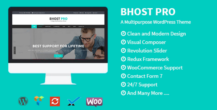 BHOST PRO - Responsive WordPress Theme