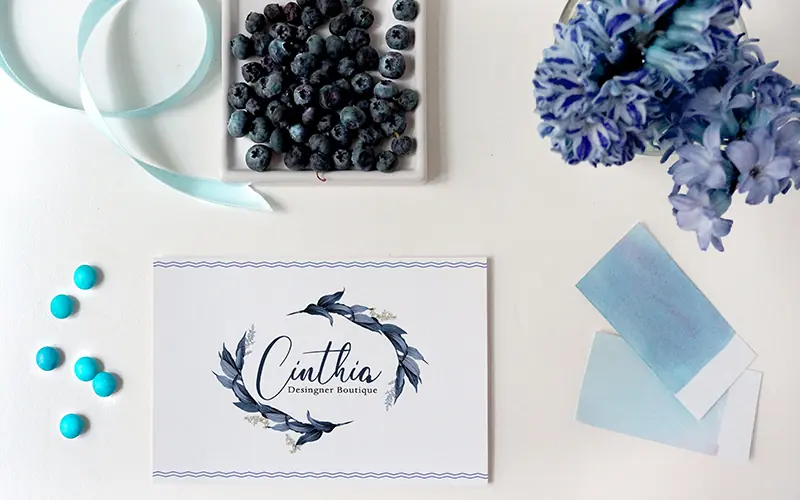 vector logo templates used on cards