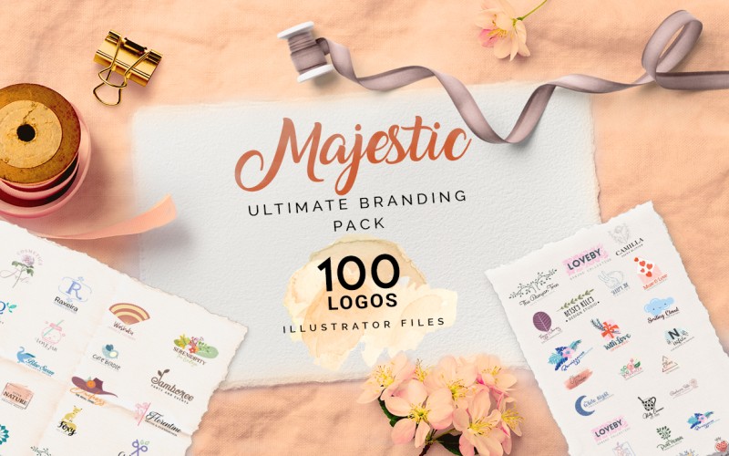 100 Majestic Vector Logo Templates