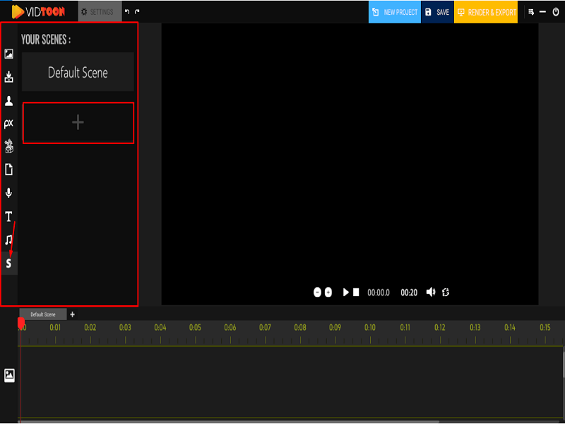 Scene Options