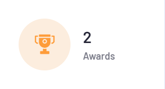 Number of awards that Kamuspeak has received with the trophy icon