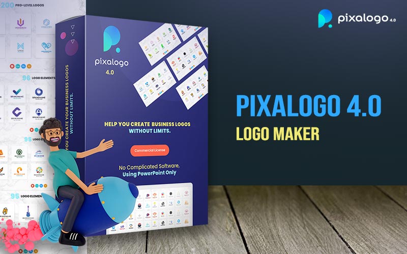 Pixalogo-logo maker preview