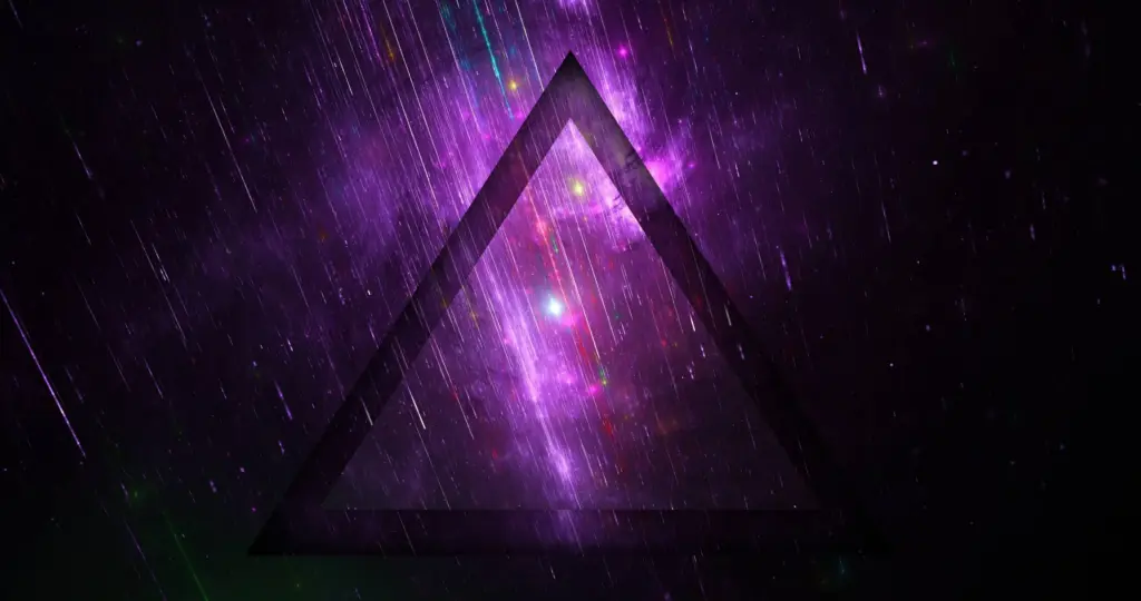 purple galaxy background with stars