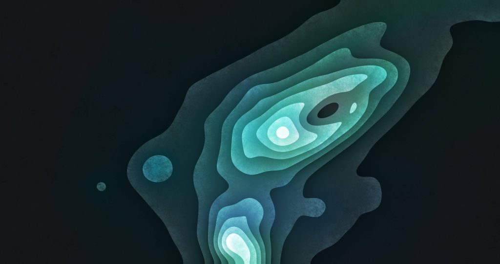 Abstract galaxy background