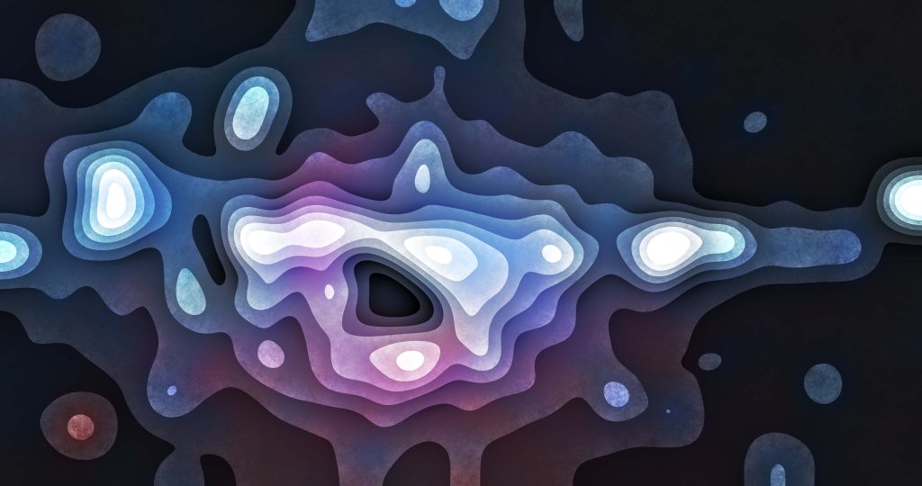 Abstract galaxy background