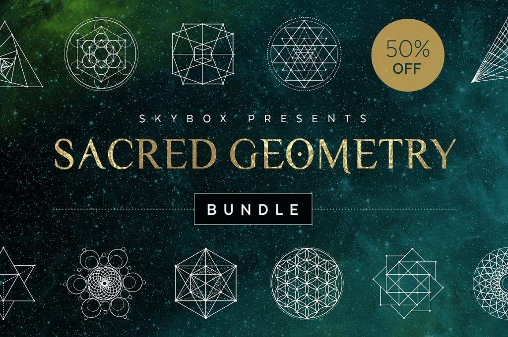 Creative Graphic Design - Cosmic Bundle: Sacred Geometry - 1
