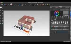 3d logo