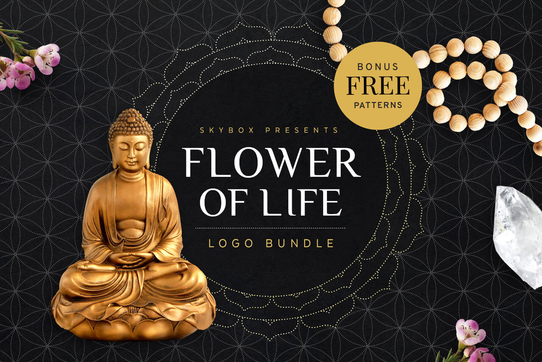 Creative Graphic Design - Cosmic Bundle: Flower Of Life 1