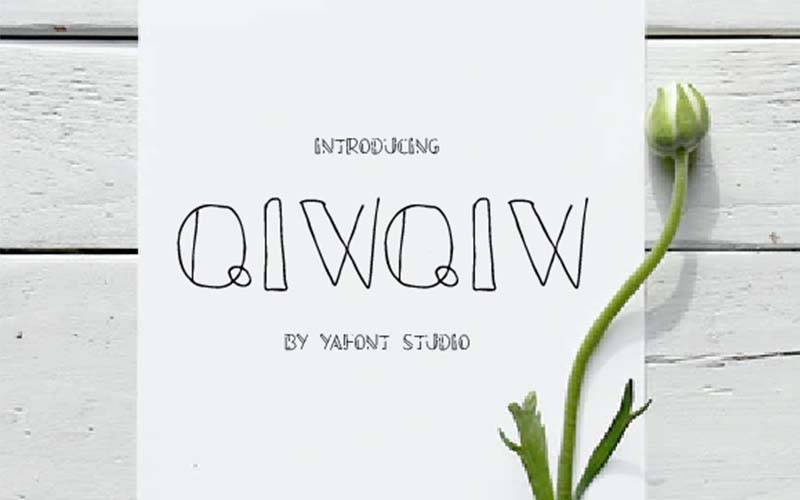 Crafty Font - QiwQiw