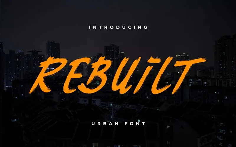 Rebuilt Font