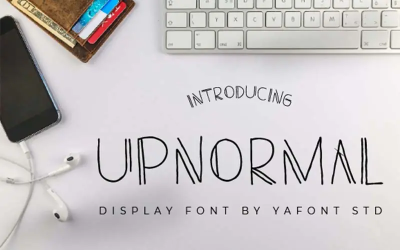Upnormal Font