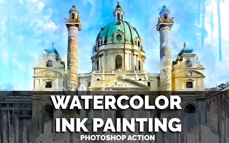 Watercolor Ink Painting