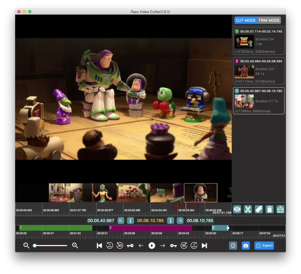 Video Cutter - Set Start/ End Points