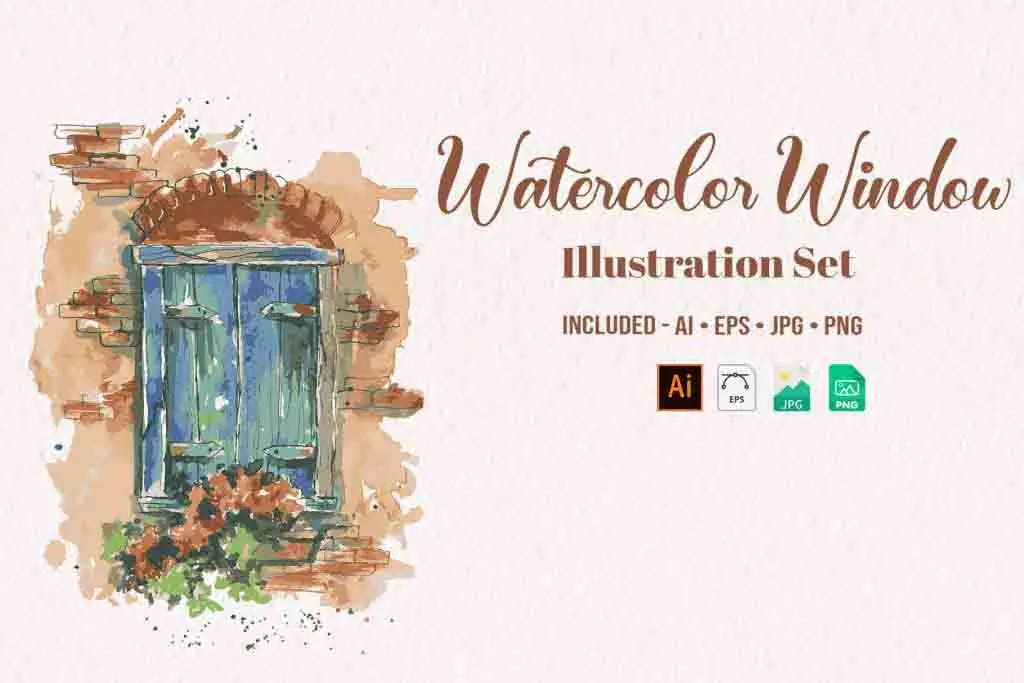 Watercolor Window